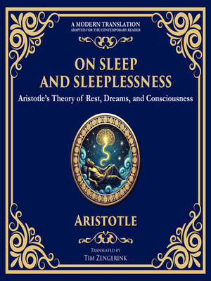 cover image of On Sleep and Sleeplessness